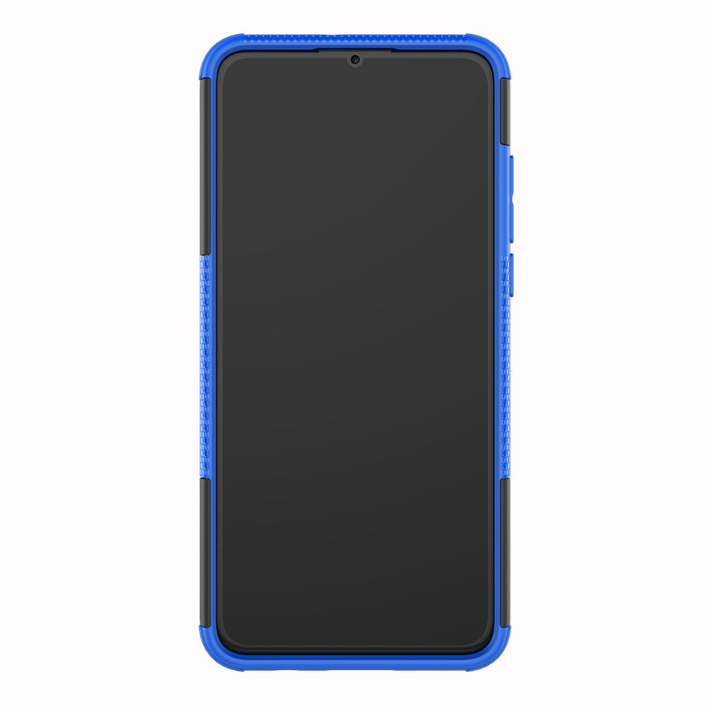 For Huawei P30 Lite Cool Tyre Kickstand PC + TPU Hybrid Protection Case Cover