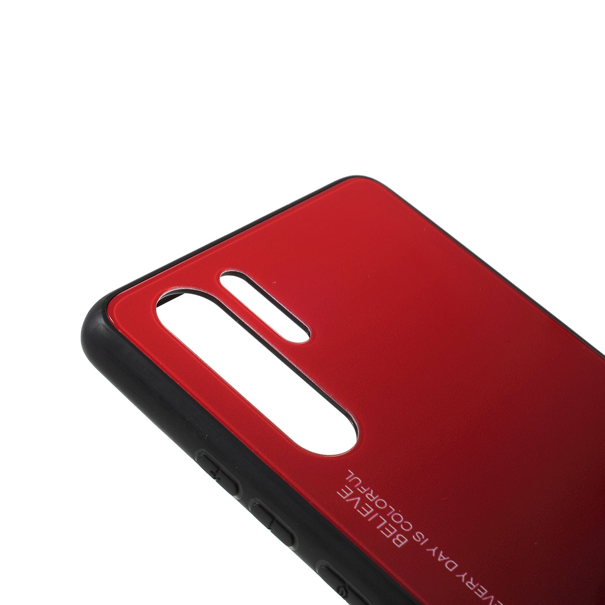 For Huawei P30 Pro Gradient Color Glass + PC + TPU Hybrid Case