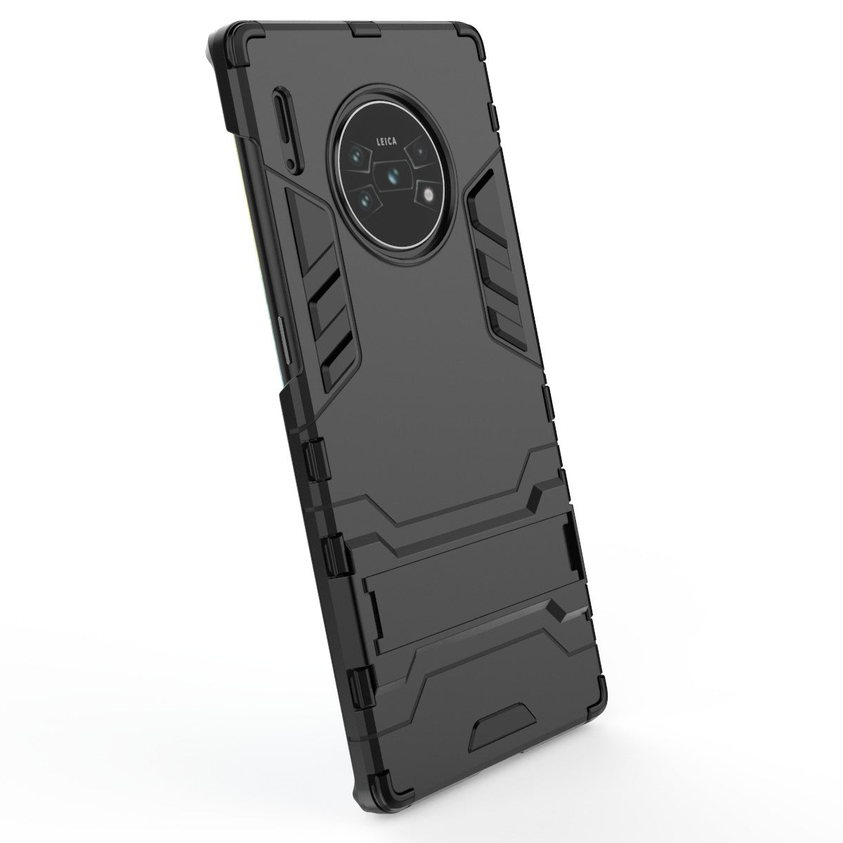 2-in-1 Plastic + TPU Combo Shell with Kickstand for Huawei Mate 30 Pro