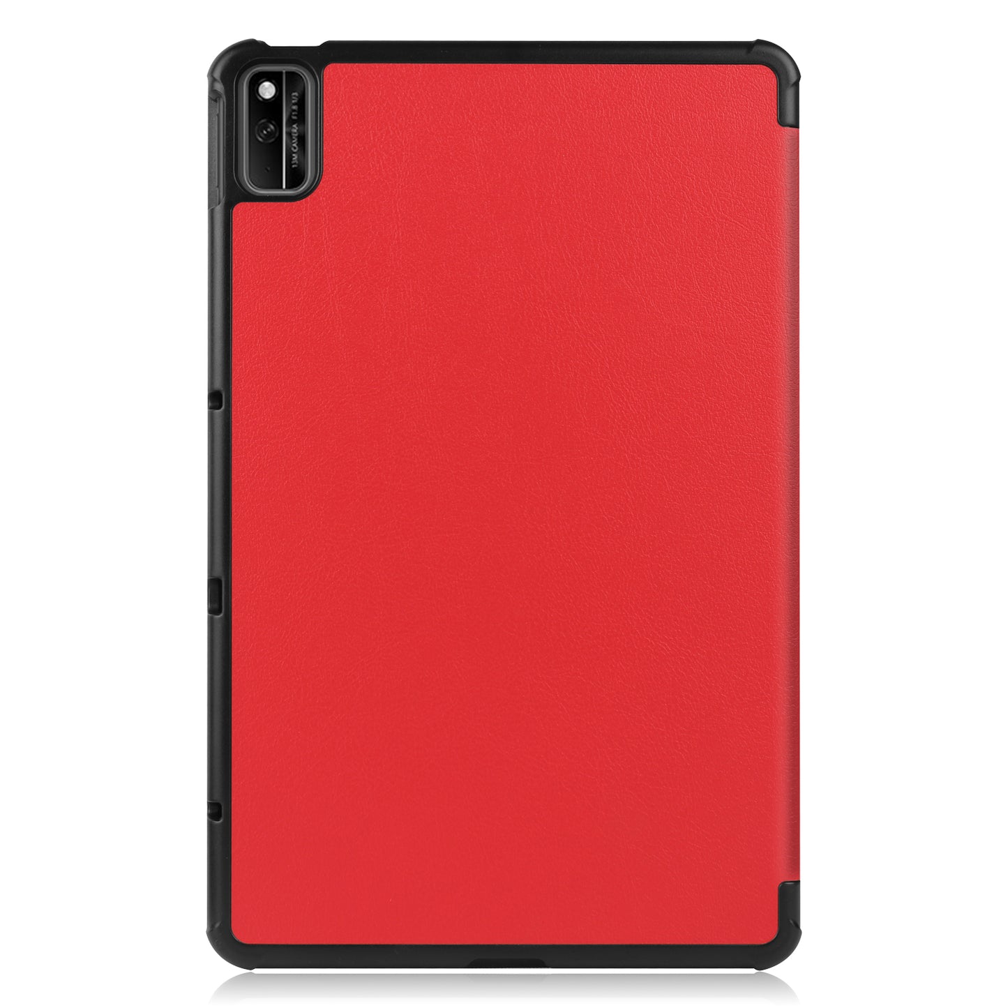 For Huawei MatePad 10.4 (2020)/(2022)/Honor V6 PU Leather Case Protective Shell Shockproof Three-fold Stand Tablet Cover