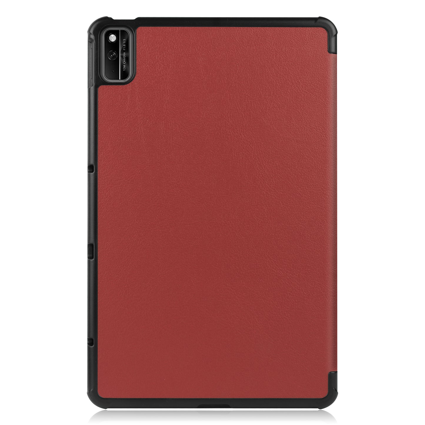 For Huawei MatePad 10.4 (2020)/(2022)/Honor V6 PU Leather Case Protective Shell Shockproof Three-fold Stand Tablet Cover