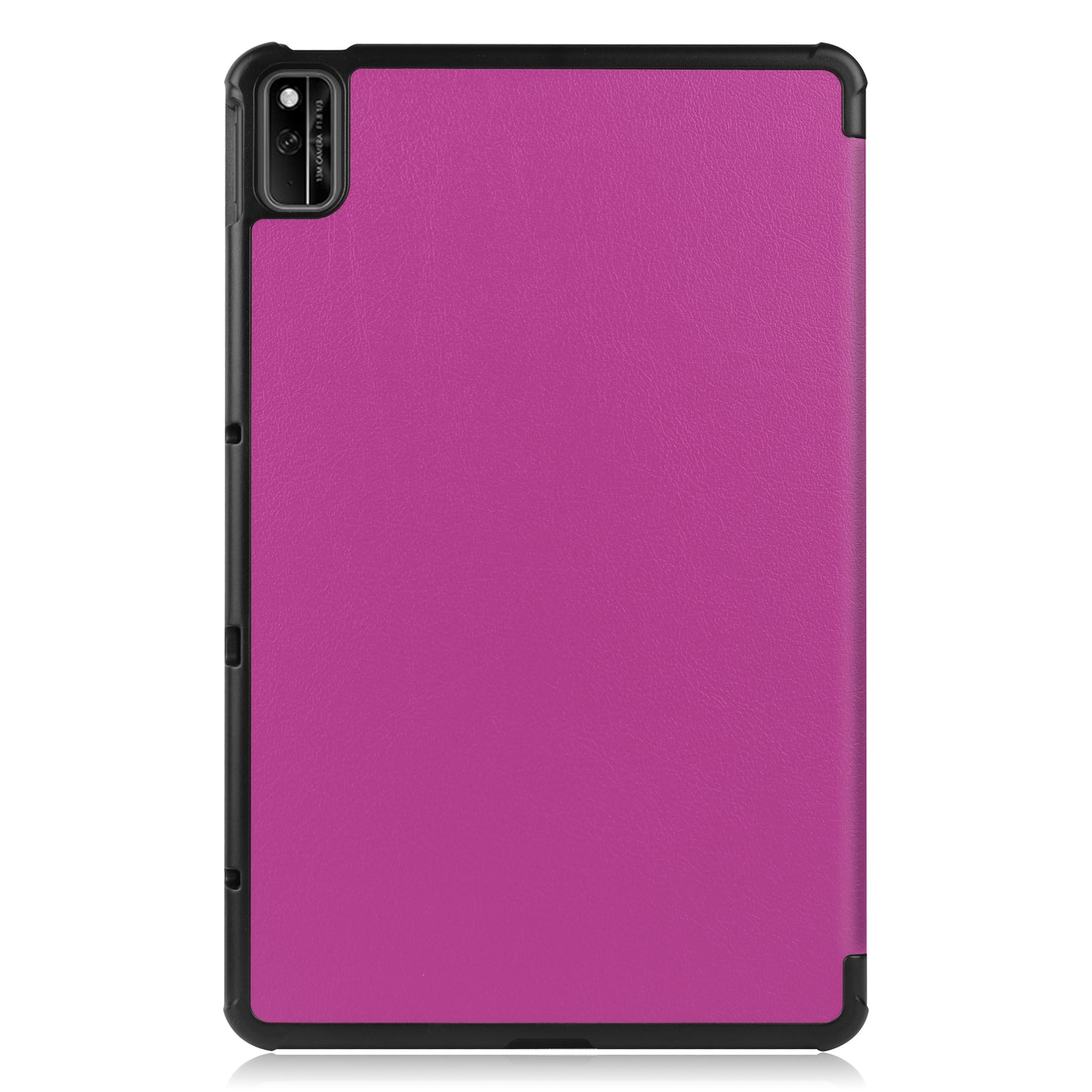 For Huawei MatePad 10.4 (2020)/(2022)/Honor V6 PU Leather Case Protective Shell Shockproof Three-fold Stand Tablet Cover