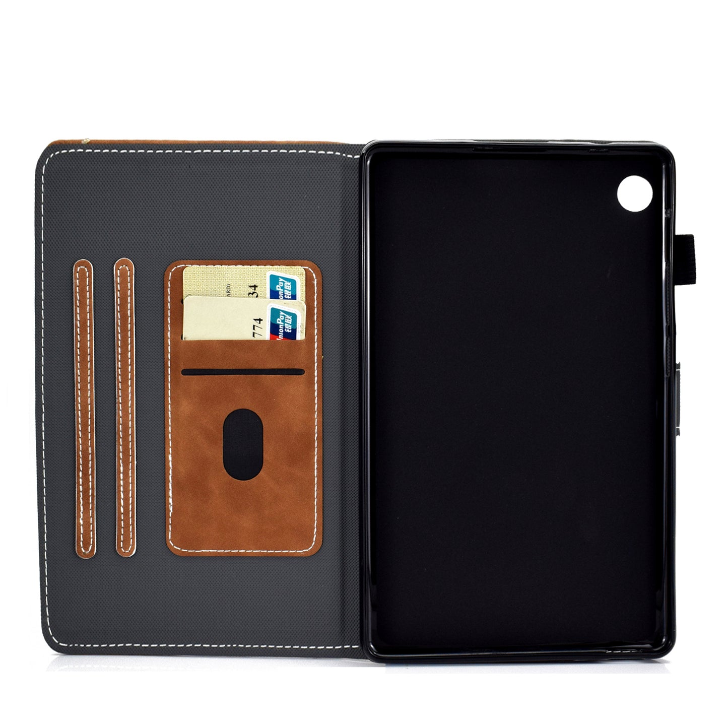 Leather Stand Case with Card Slots for Huawei MatePad T8