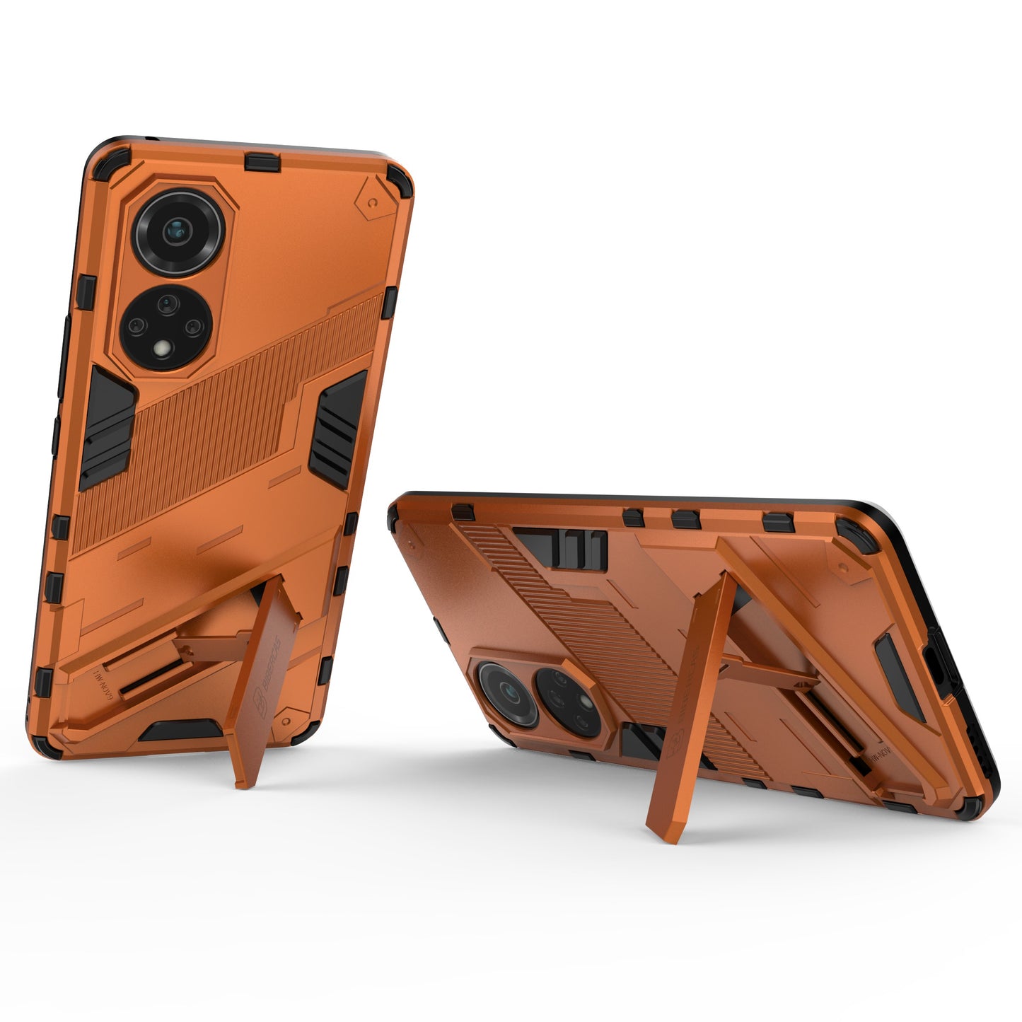 Kickstand Anti-Scratch Anti-Drop Stylish Dual Layer Hard PC Soft TPU Rugged Protective Phone Case for Huawei nova 9/ Honor 50
