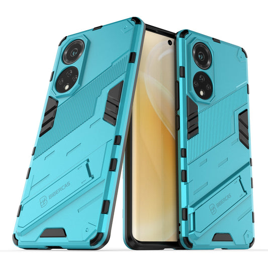 Kickstand Anti-Scratch Anti-Drop Stylish Dual Layer Hard PC Soft TPU Rugged Protective Phone Case for Huawei nova 9/ Honor 50