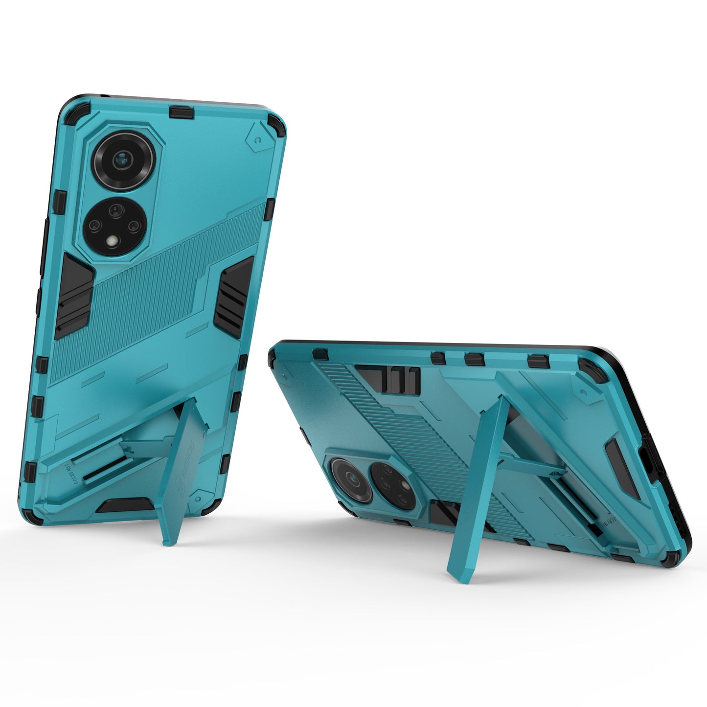Kickstand Anti-Scratch Anti-Drop Stylish Dual Layer Hard PC Soft TPU Rugged Protective Phone Case for Huawei nova 9/ Honor 50
