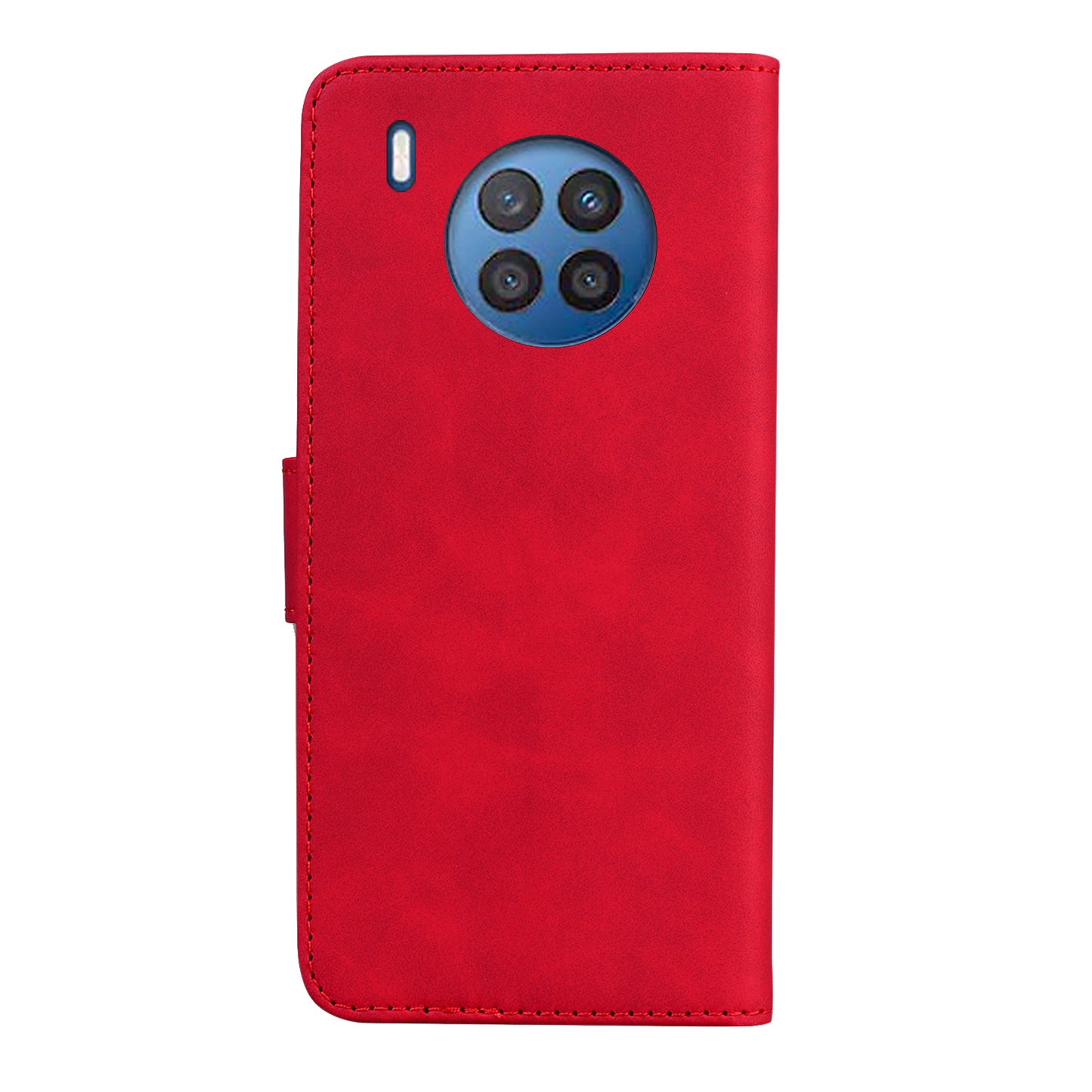 Butterfly Printing Stand Wallet Design Skin Touch Leather Phone Cover for Huawei nova 8i/Honor 50 Lite