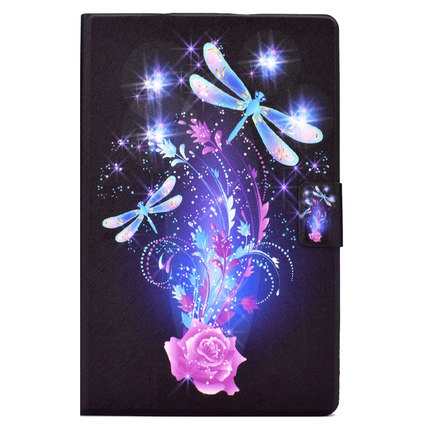 For Huawei MatePad T 10 9.7 inch/T 10S 10.1 inch/Enjoy Tablet 2 10.1 inch/Honor Pad X6 9.7 inch/6 10.1 inch Pattern Printing Leather Case Card Slots Tablet Shell