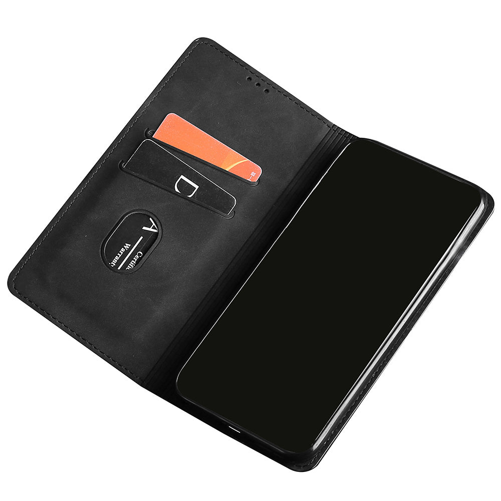 For Honor X30/X9 5G/Magic 4 Lite 5G Auto-absorbed Magnetic Shockproof Skin-touch Feeling Case PU Leather Stand Anti-scratch Mobile Phone Cover
