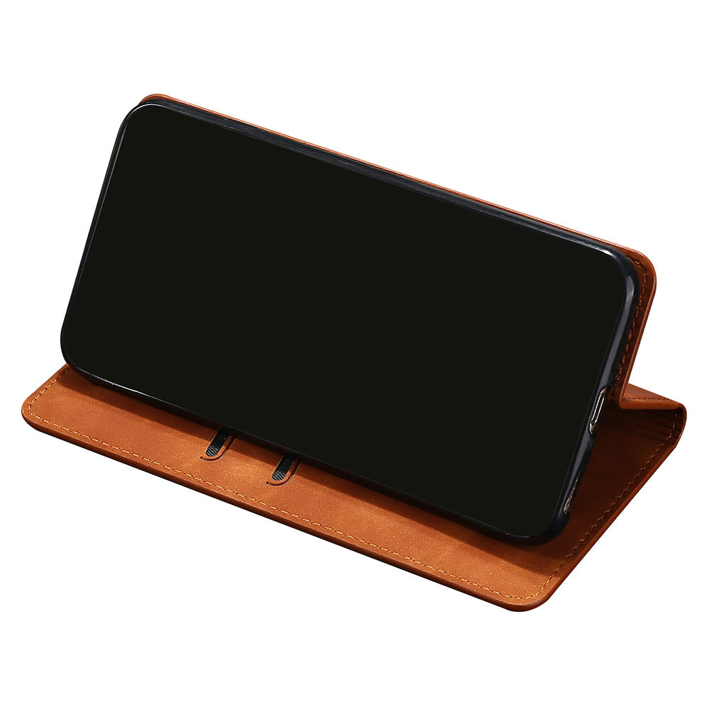 For Honor X30/X9 5G/Magic 4 Lite 5G Auto-absorbed Magnetic Shockproof Skin-touch Feeling Case PU Leather Stand Anti-scratch Mobile Phone Cover