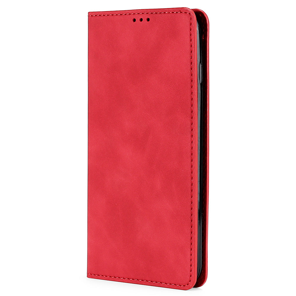 For Honor X30/X9 5G/Magic 4 Lite 5G Auto-absorbed Magnetic Shockproof Skin-touch Feeling Case PU Leather Stand Anti-scratch Mobile Phone Cover