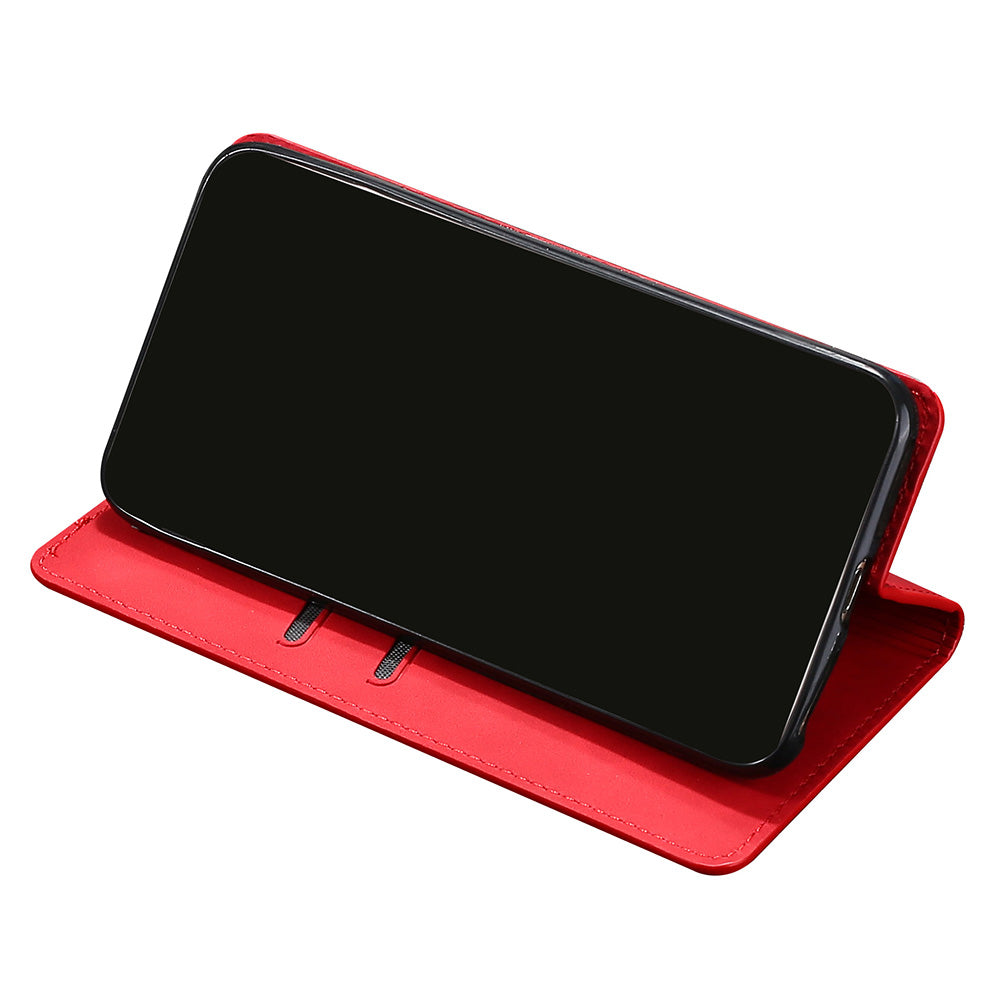 For Honor X30/X9 5G/Magic 4 Lite 5G Auto-absorbed Magnetic Shockproof Skin-touch Feeling Case PU Leather Stand Anti-scratch Mobile Phone Cover