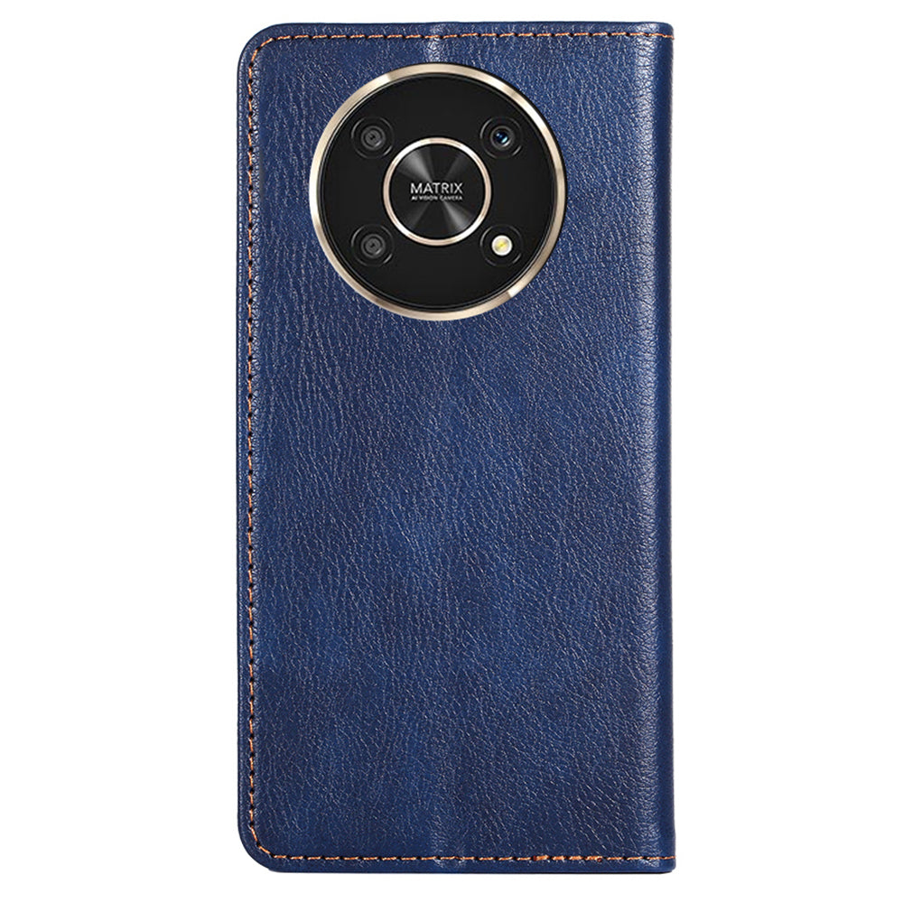For Honor X30/X9 5G/Magic 4 Lite 5G Auto Magnetic Closed Anti-scratch Anti-fall Cover PU Leather + TPU Well-protected Wallet Stand Phone Shell Case