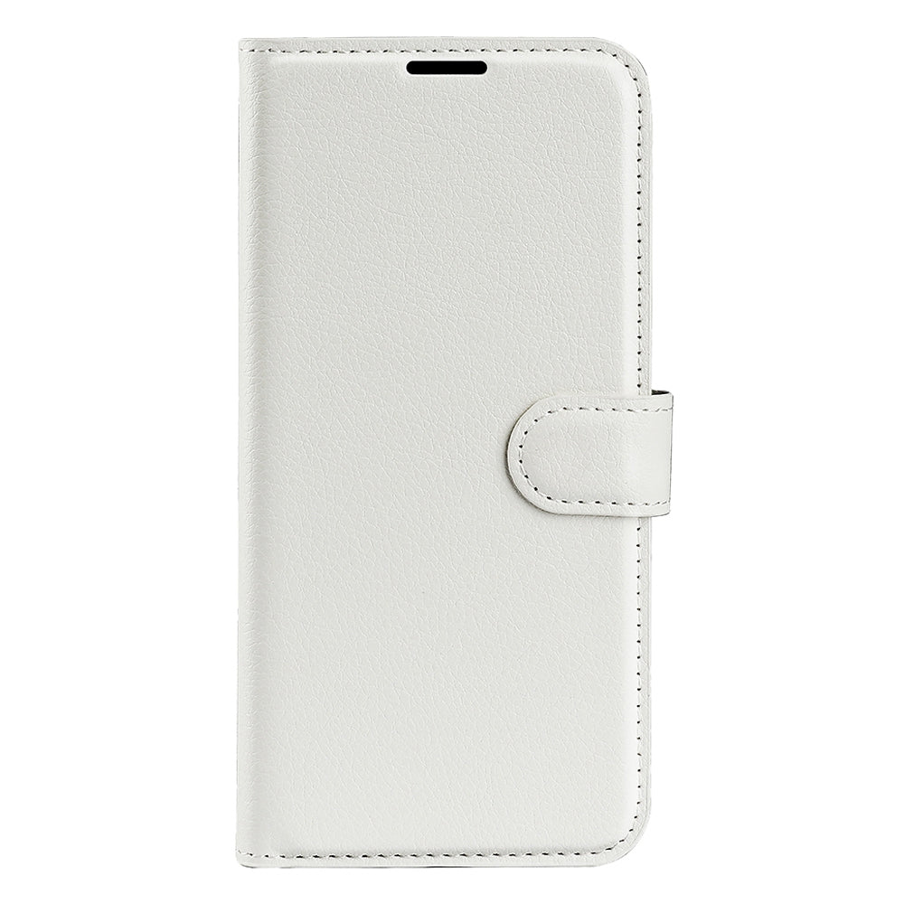 For Honor X8 Litchi Texture PU Leather Wallet Mobile Phone Case Stand Function Drop-proof Phone Cover