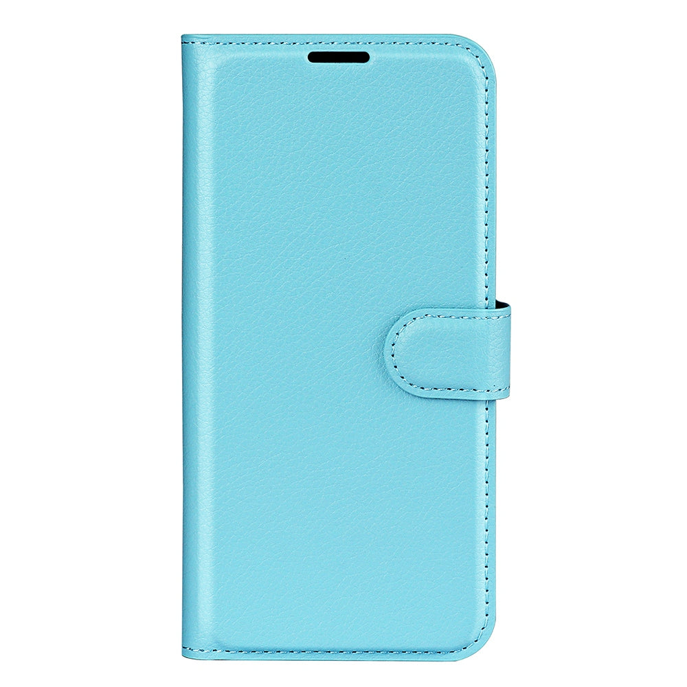 For Honor X8 Litchi Texture PU Leather Wallet Mobile Phone Case Stand Function Drop-proof Phone Cover