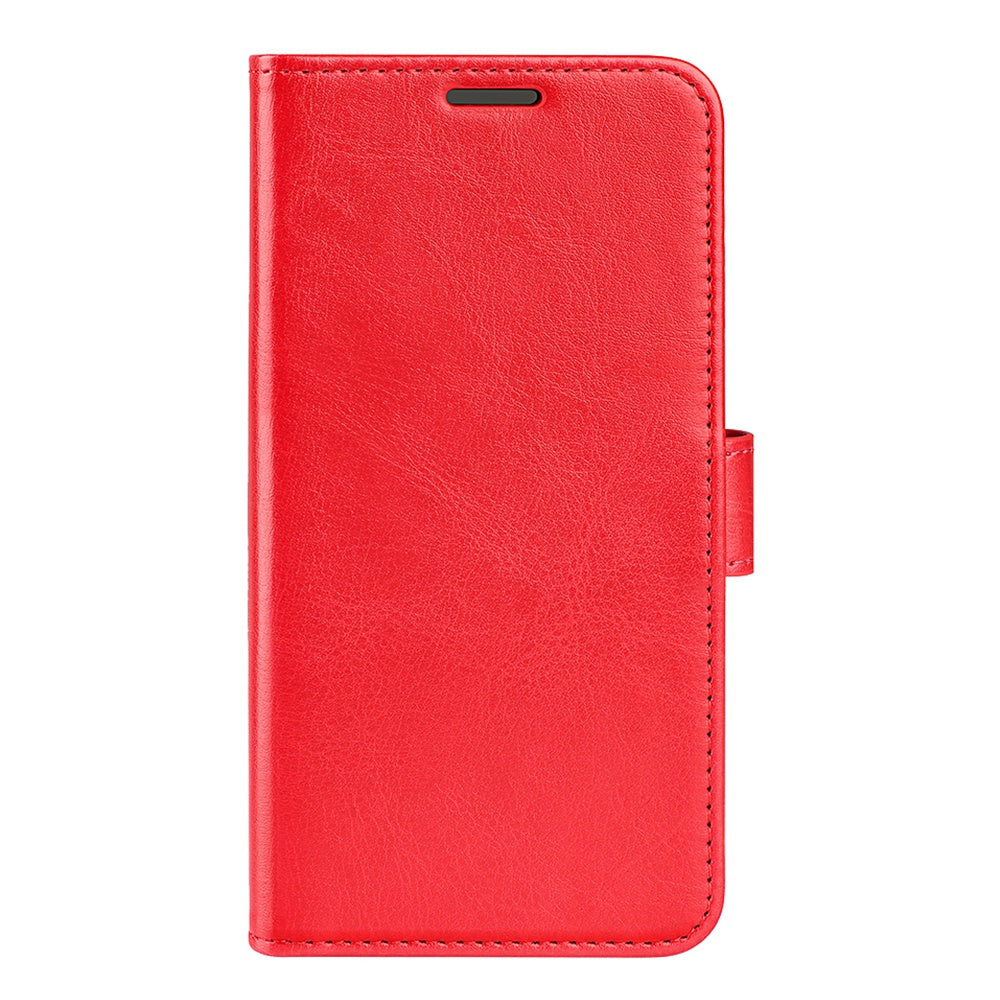 For Honor X8 Crazy Horse Texture Cell Phone Cover Folio Flip Leather Wallet Stand Protective Case