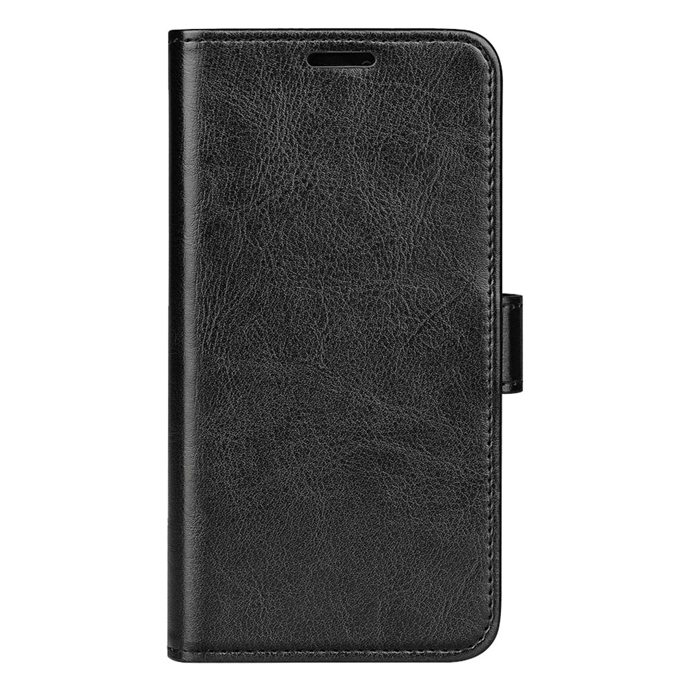 For Honor X7 Crazy Horse Texture Leather Phone Cover Folio Flip Stand Protective Case with Wallet