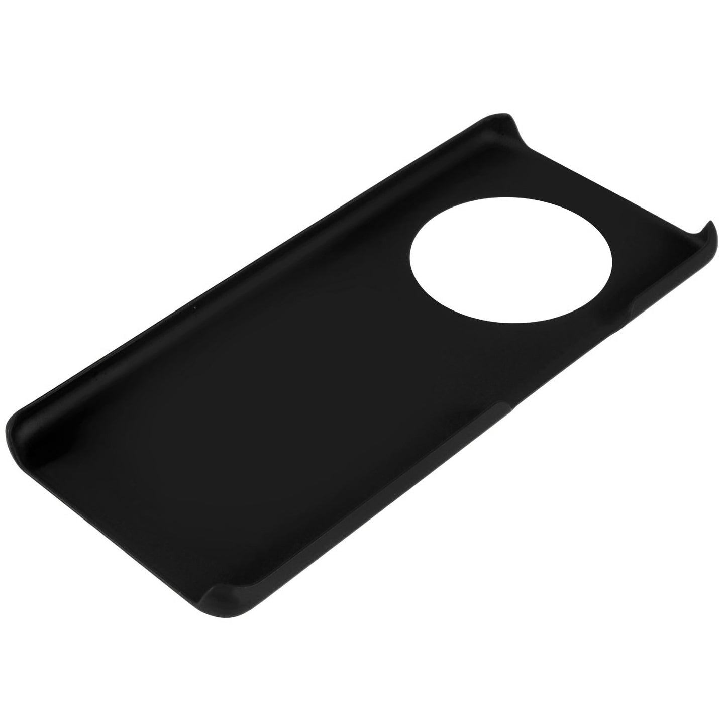 For Honor Magic4 Glossy Surface Rubberized Finish Hard PC Back Case Anti-drop Phone Cover