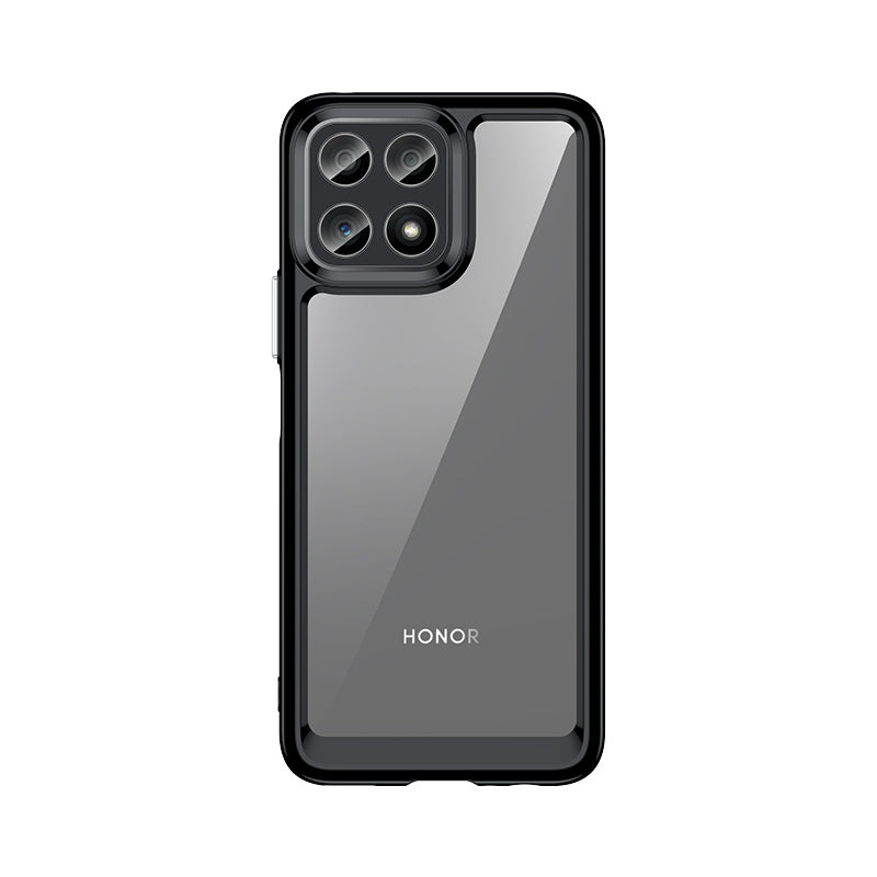 For Honor X30i/X8/Play6T Pro Independent Buttons Phone Shell Shockproof TPU+Acrylic Hybrid Case