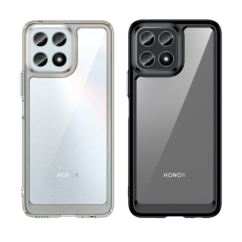 For Honor X30i/X8/Play6T Pro Independent Buttons Phone Shell Shockproof TPU+Acrylic Hybrid Case