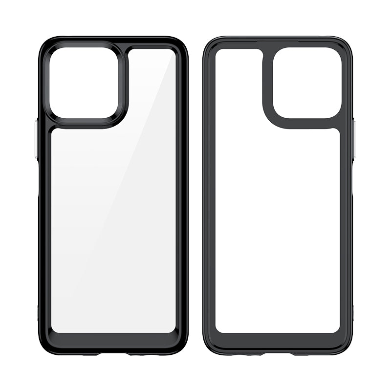 For Honor X30i/X8/Play6T Pro Independent Buttons Phone Shell Shockproof TPU+Acrylic Hybrid Case