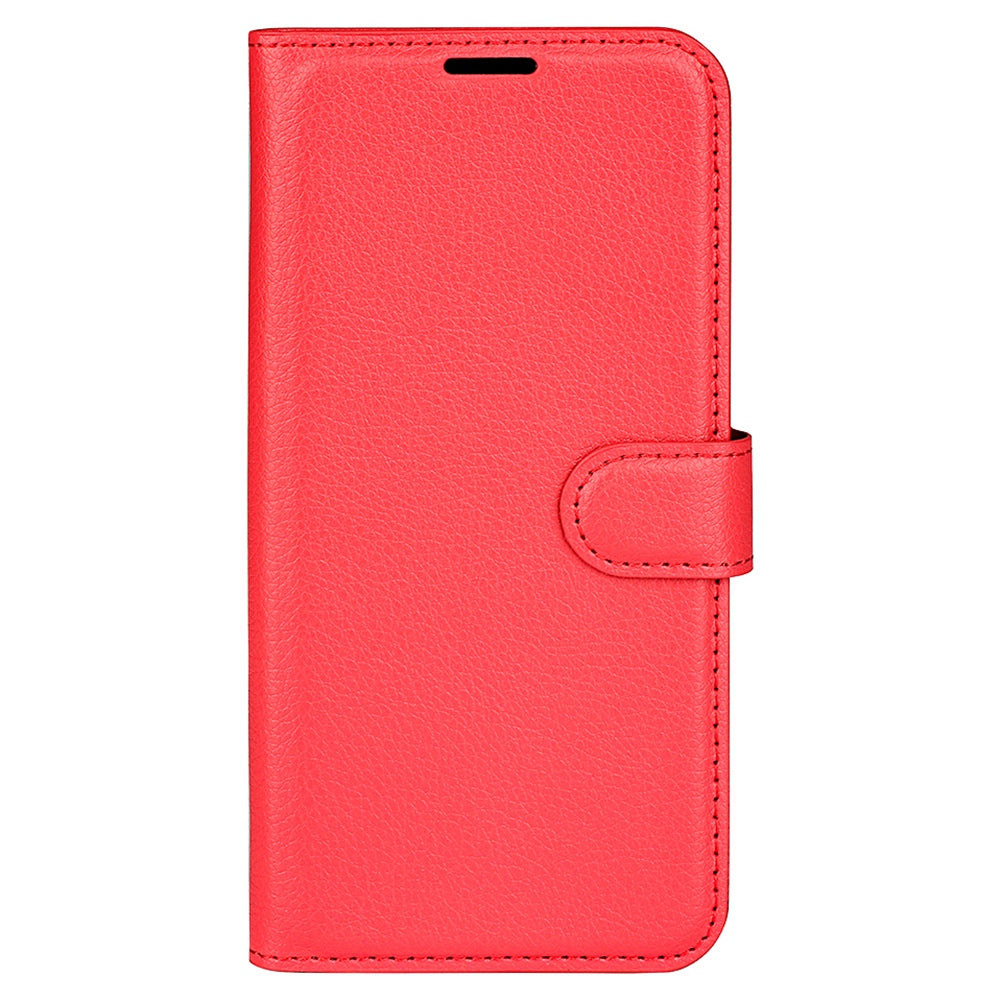 For Honor X30/Magic 4 Lite 5G Litchi Texture Phone Case Foldable Stand PU Leather Wallet Soft Shell Mobile Phone Cover