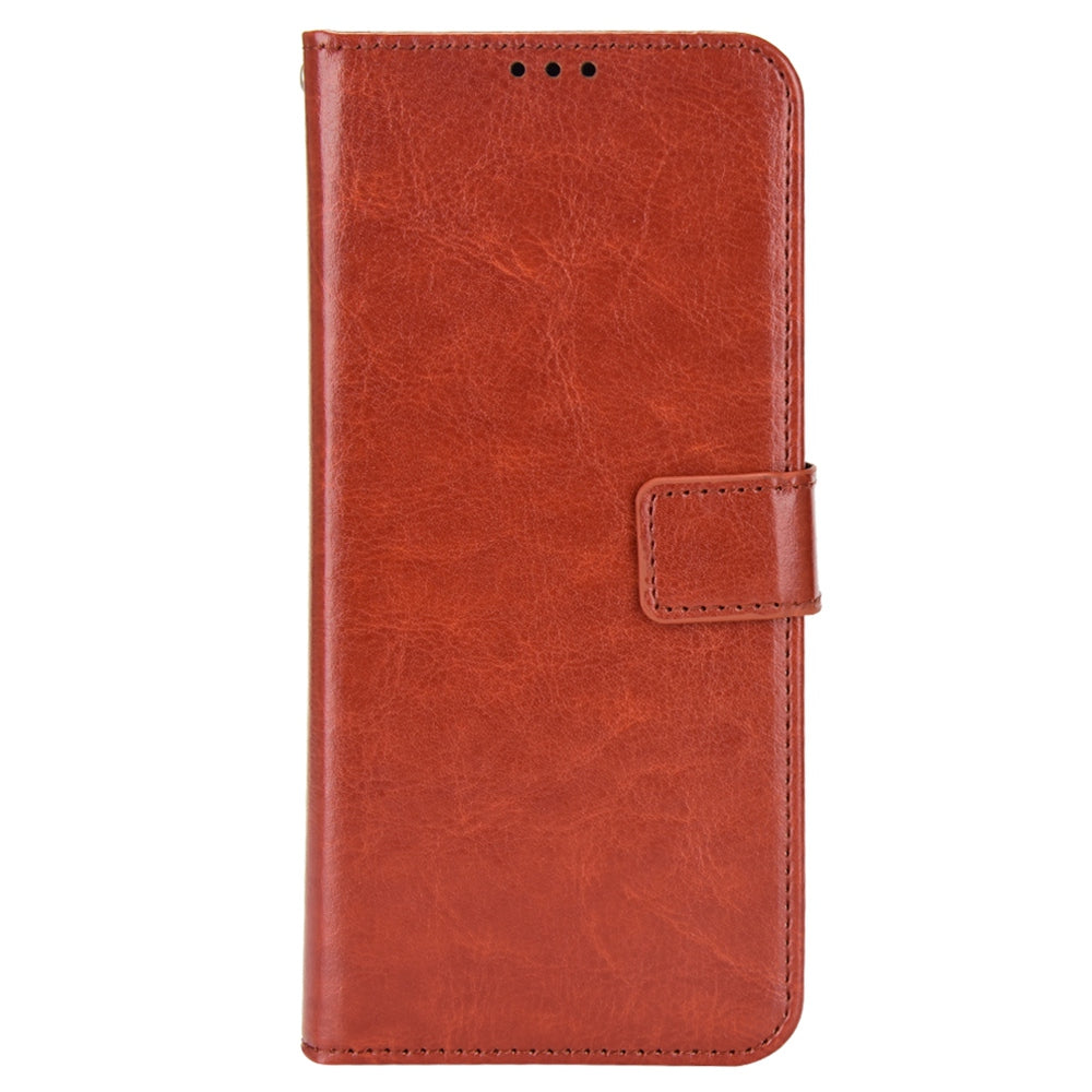 For Honor X9 4G/5G/Magic4 Lite 4G/5G/X30 5G PU Leather Magnetic Case Crazy Horse Texture Inner TPU Anti-Scratch Stand Wallet Cover with Strap