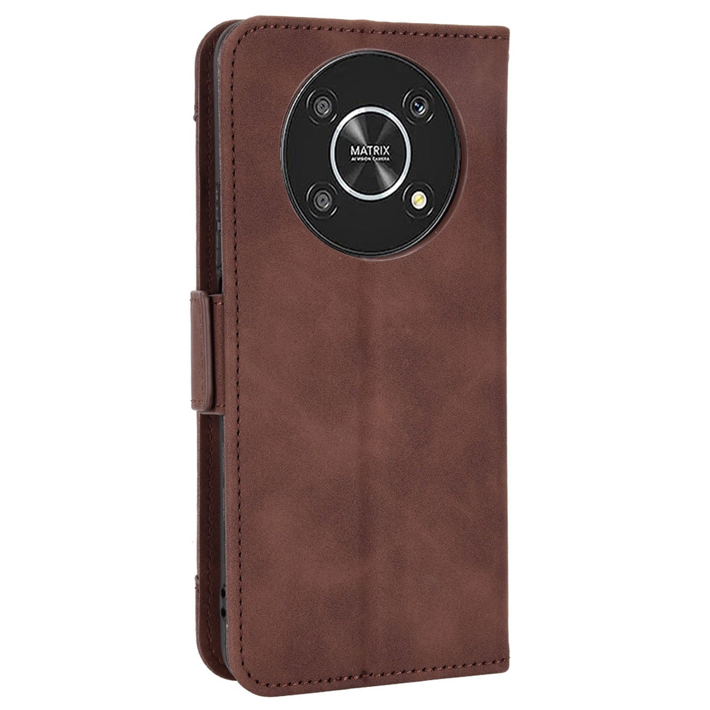 For Honor X9 4G/5G/Magic4 Lite 4G/5G/X30 5G PU Leather Flip Stand Case Magnetic Closure Multi-Card Slot Holder Wallet Cover