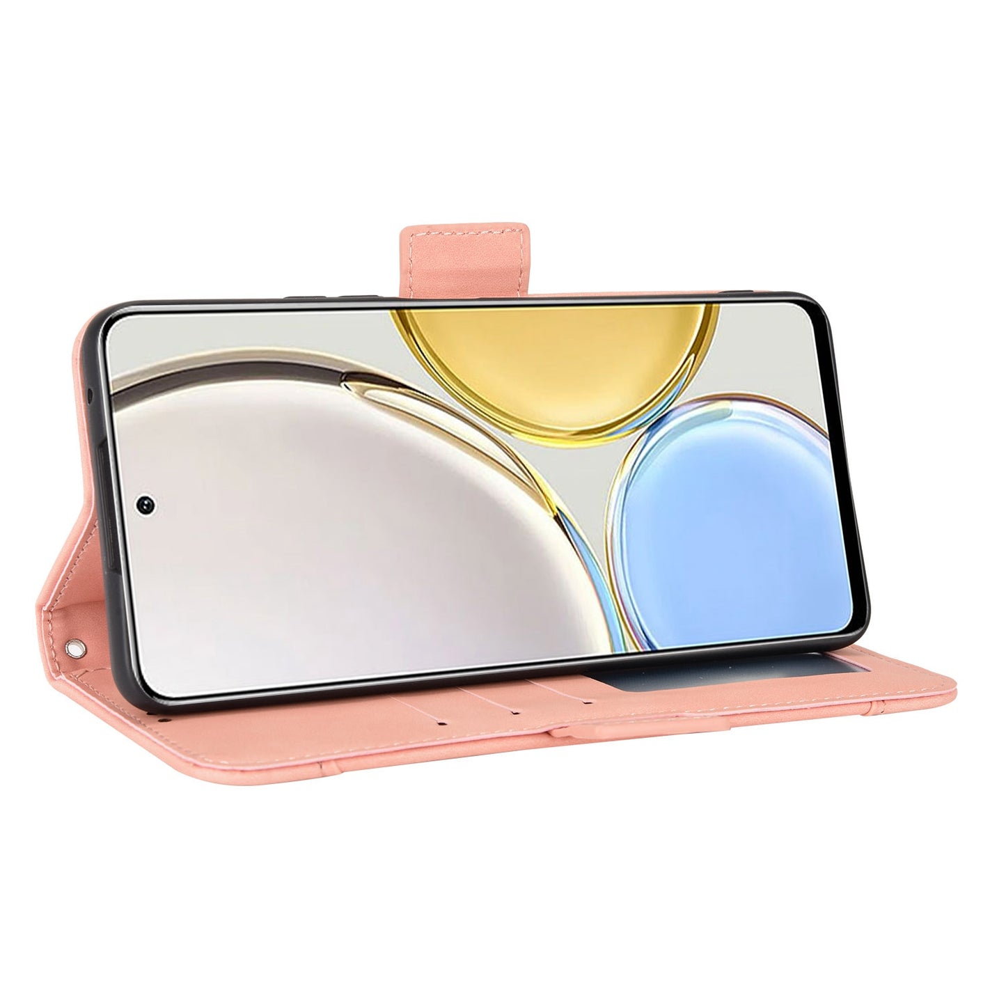 For Honor X9 4G/5G/Magic4 Lite 4G/5G/X30 5G PU Leather Flip Stand Case Magnetic Closure Multi-Card Slot Holder Wallet Cover