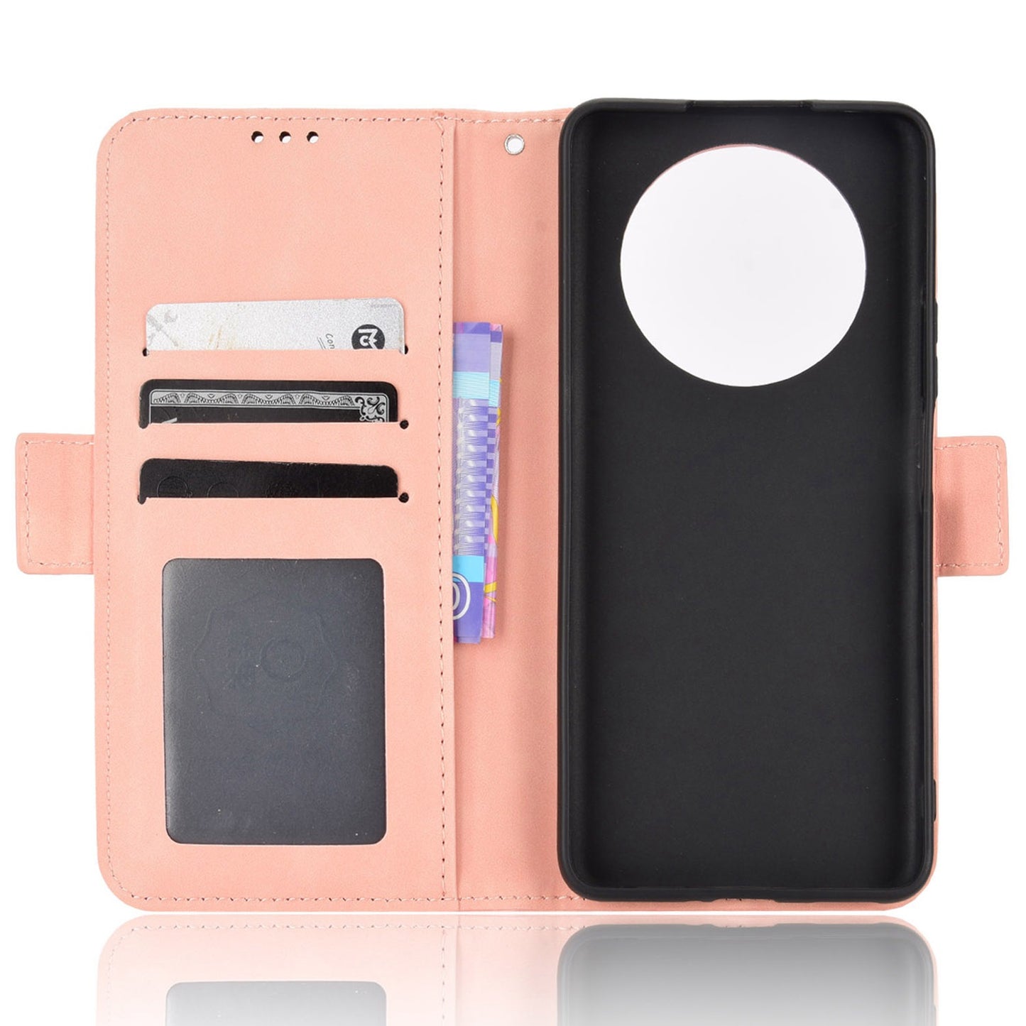 For Honor X9 4G/5G/Magic4 Lite 4G/5G/X30 5G PU Leather Flip Stand Case Magnetic Closure Multi-Card Slot Holder Wallet Cover