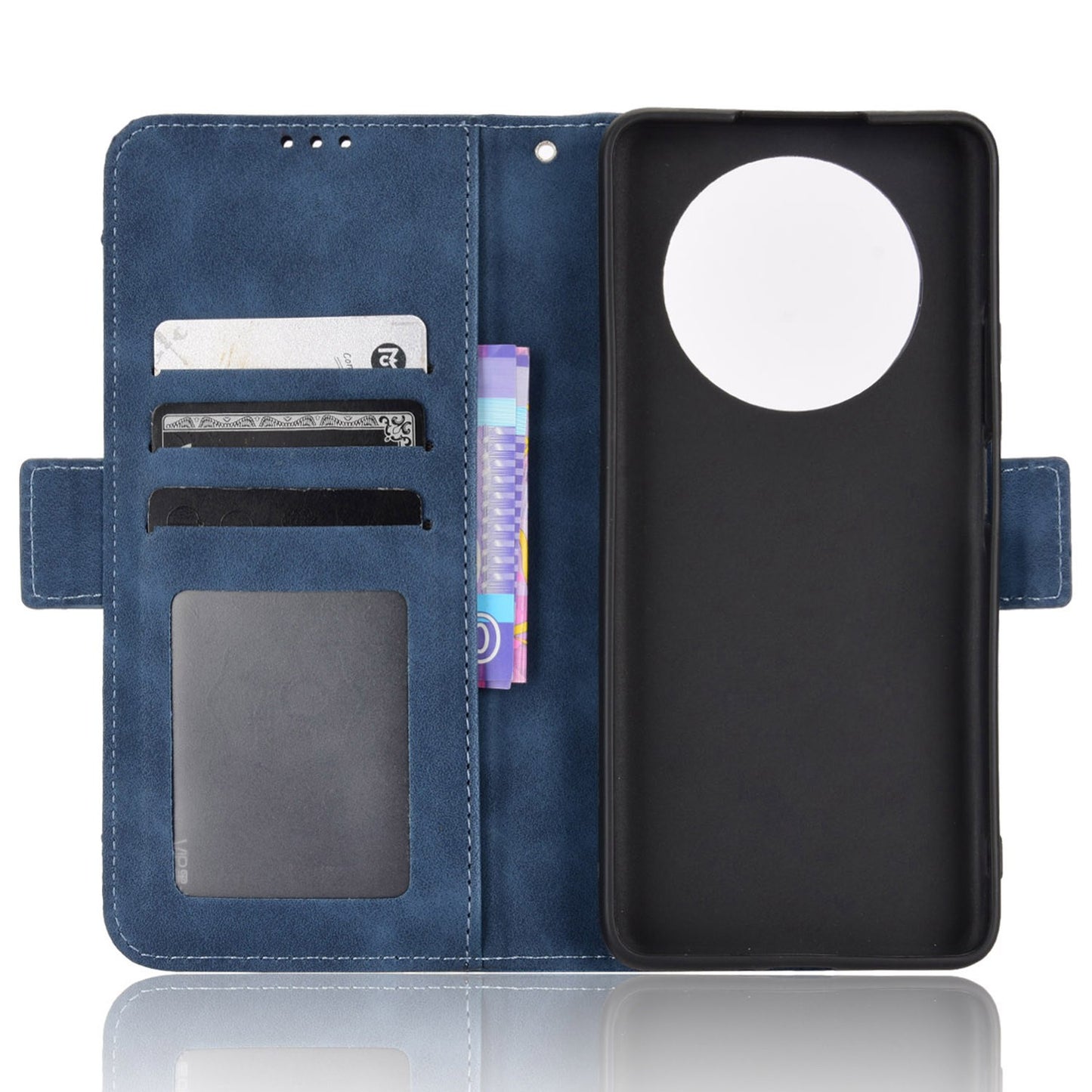 For Honor X9 4G/5G/Magic4 Lite 4G/5G/X30 5G PU Leather Flip Stand Case Magnetic Closure Multi-Card Slot Holder Wallet Cover
