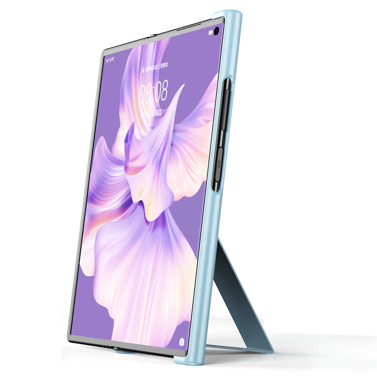 For Huawei Mate Xs 2 PU Leather Case Stand Anti-Scratch Shockproof Kickstand Protective Cover