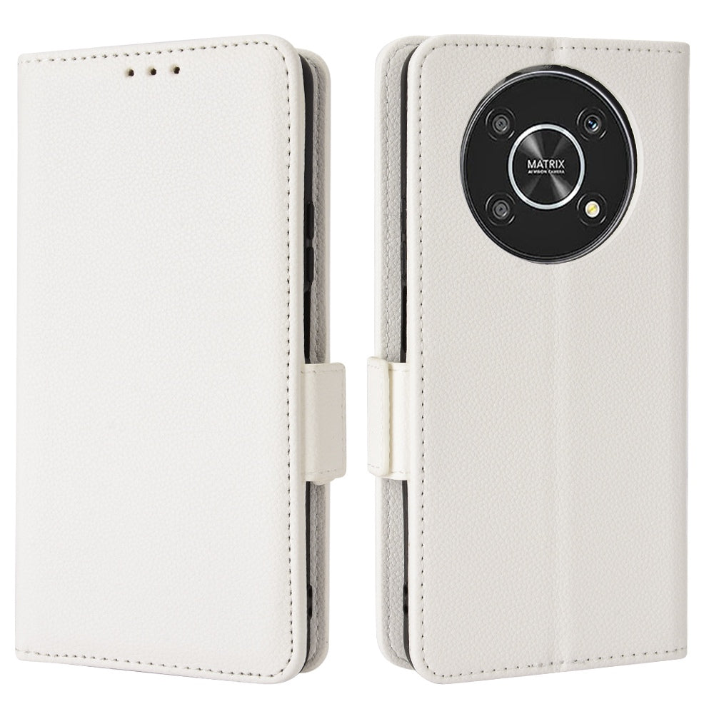 For Honor Magic4 Lite 4G/5G/X9 4G/5G/X30 5G Stand Wallet Style Flip Magnetic Litchi Texture Case Leather Phone Protector