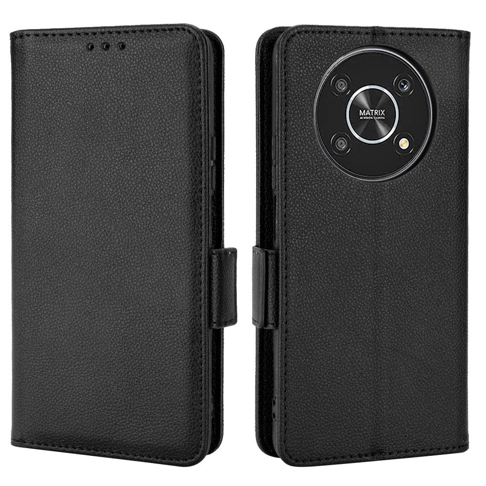 For Honor Magic4 Lite 4G/5G/X9 4G/5G/X30 5G Stand Wallet Style Flip Magnetic Litchi Texture Case Leather Phone Protector
