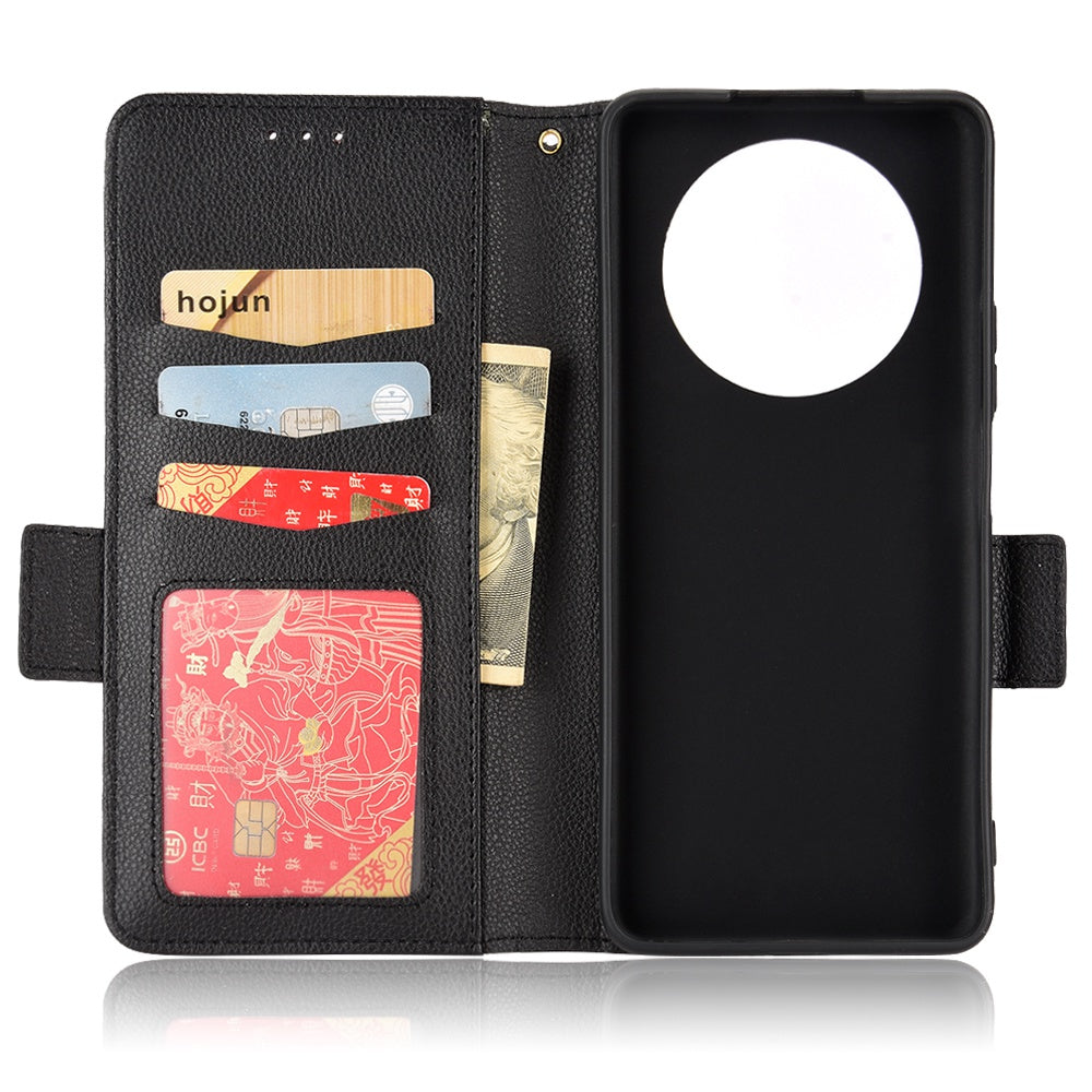 For Honor Magic4 Lite 4G/5G/X9 4G/5G/X30 5G Stand Wallet Style Flip Magnetic Litchi Texture Case Leather Phone Protector