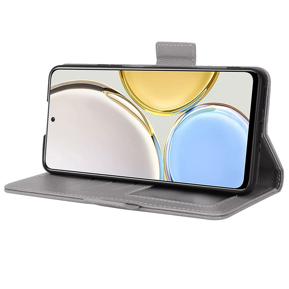 For Honor Magic4 Lite 4G/5G/X9 4G/5G/X30 5G Stand Wallet Style Flip Magnetic Litchi Texture Case Leather Phone Protector