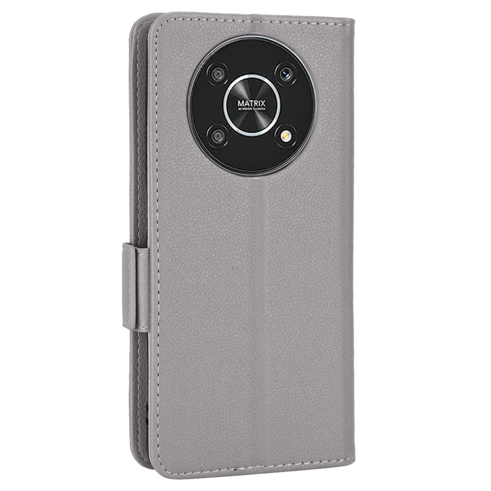 For Honor Magic4 Lite 4G/5G/X9 4G/5G/X30 5G Stand Wallet Style Flip Magnetic Litchi Texture Case Leather Phone Protector