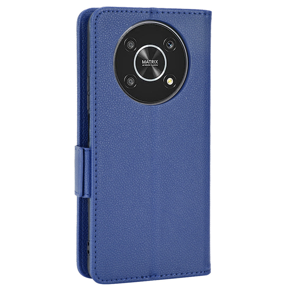 For Honor Magic4 Lite 4G/5G/X9 4G/5G/X30 5G Stand Wallet Style Flip Magnetic Litchi Texture Case Leather Phone Protector