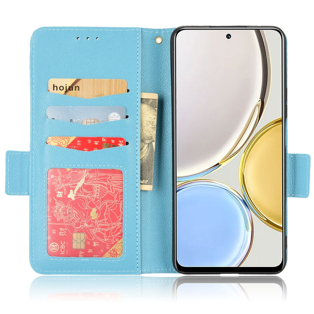 For Honor Magic4 Lite 4G/5G/X9 4G/5G/X30 5G Stand Wallet Style Flip Magnetic Litchi Texture Case Leather Phone Protector