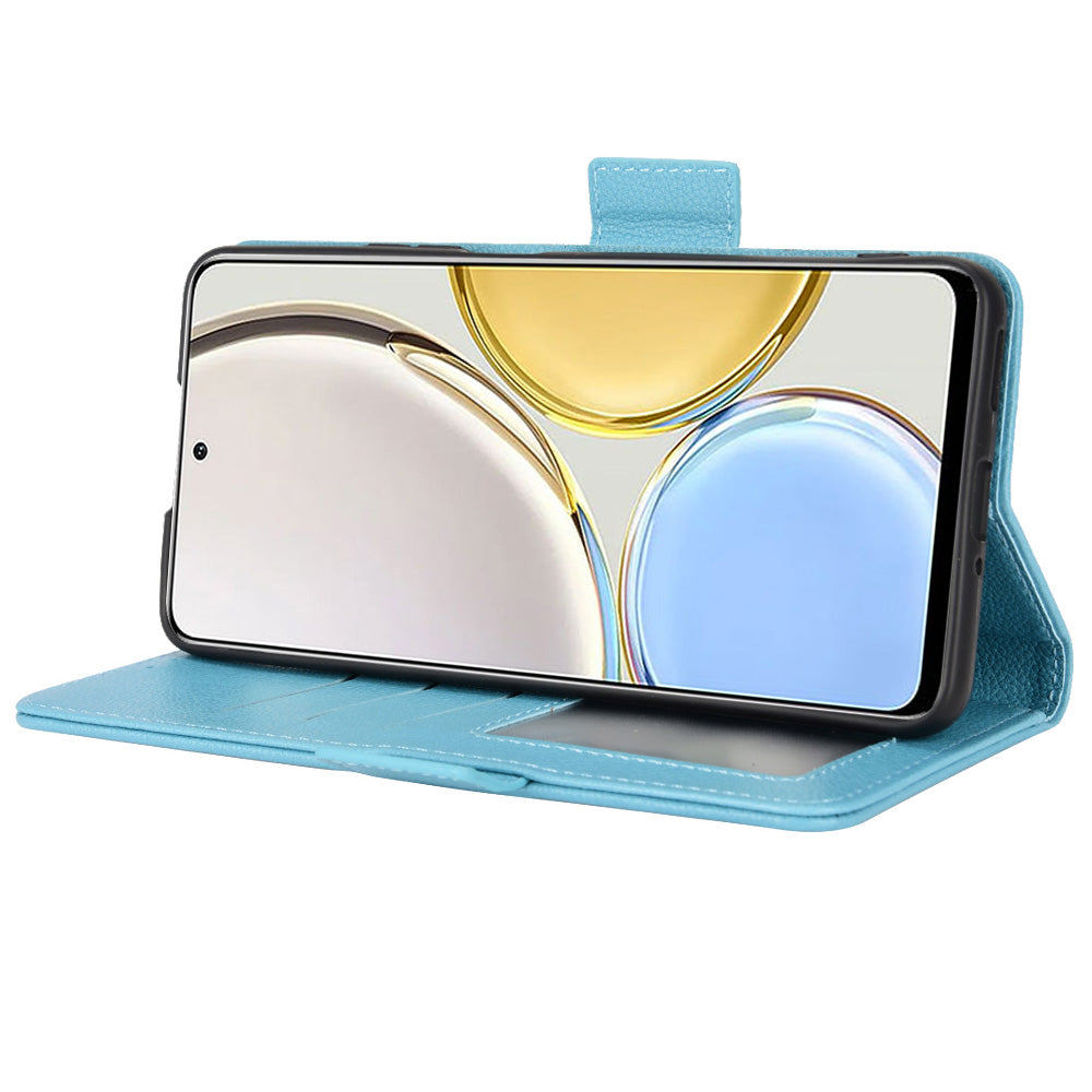 For Honor Magic4 Lite 4G/5G/X9 4G/5G/X30 5G Stand Wallet Style Flip Magnetic Litchi Texture Case Leather Phone Protector