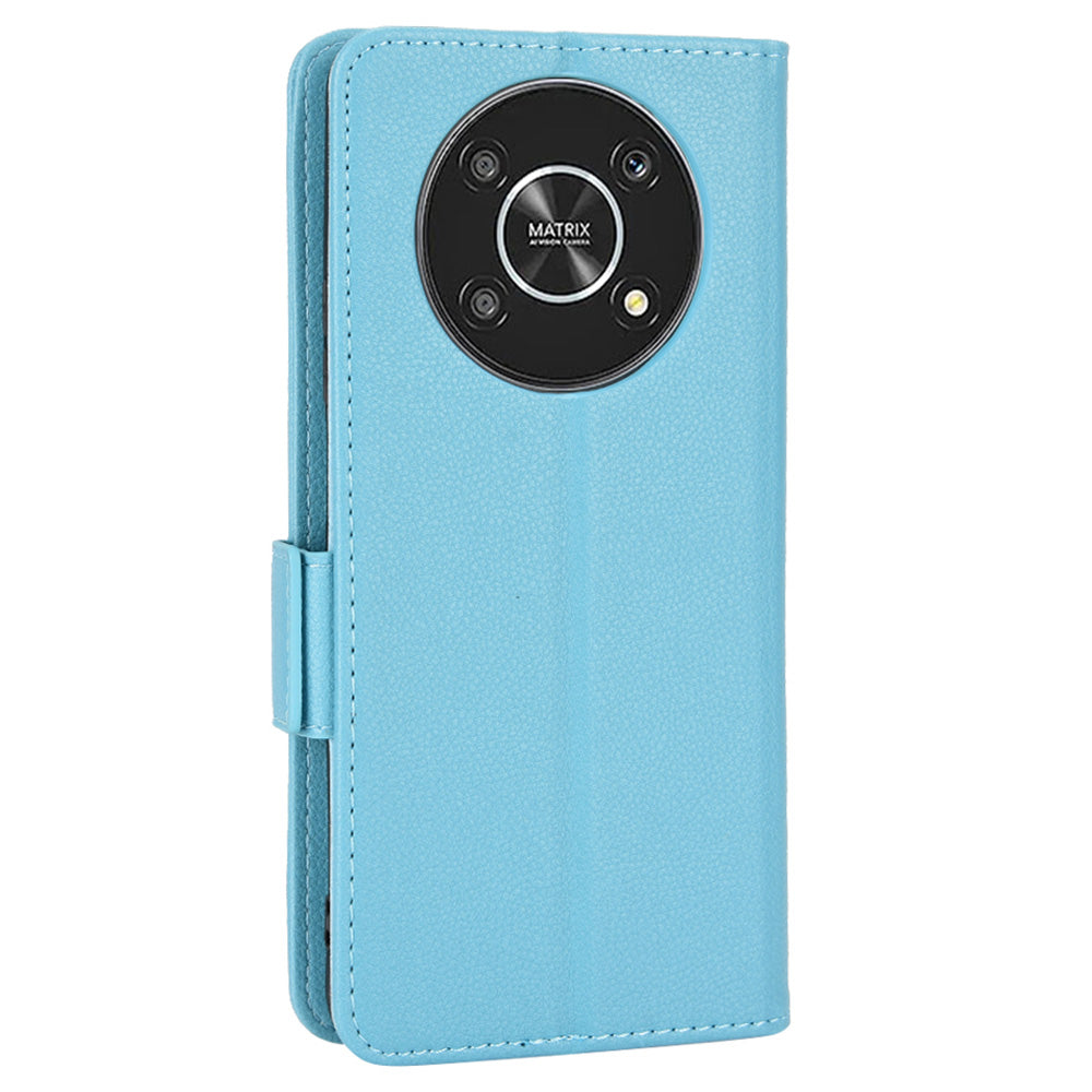 For Honor Magic4 Lite 4G/5G/X9 4G/5G/X30 5G Stand Wallet Style Flip Magnetic Litchi Texture Case Leather Phone Protector