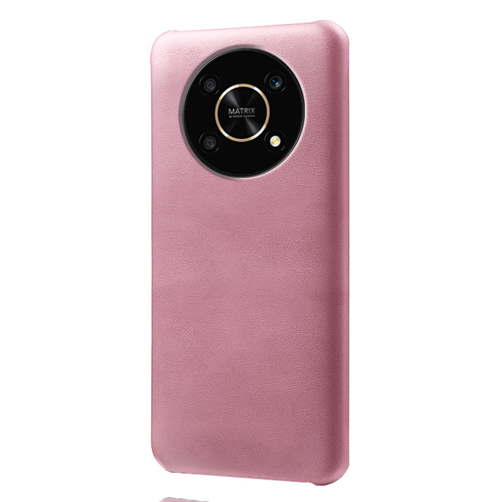 For Honor X30/Magic4 Lite 5G/X9 5G/X9 4G Slim Thin Phone Cover Scratch-resistant Textured PU Leather Coated PC Phone Case