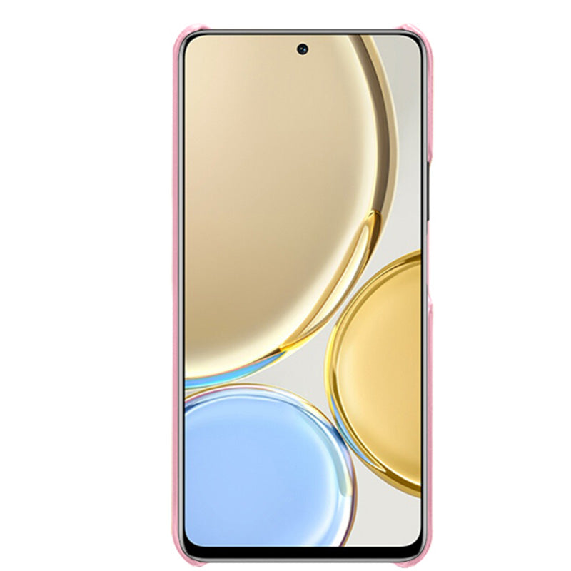 For Honor X30/Magic4 Lite 5G/X9 5G/X9 4G Slim Thin Phone Cover Scratch-resistant Textured PU Leather Coated PC Phone Case