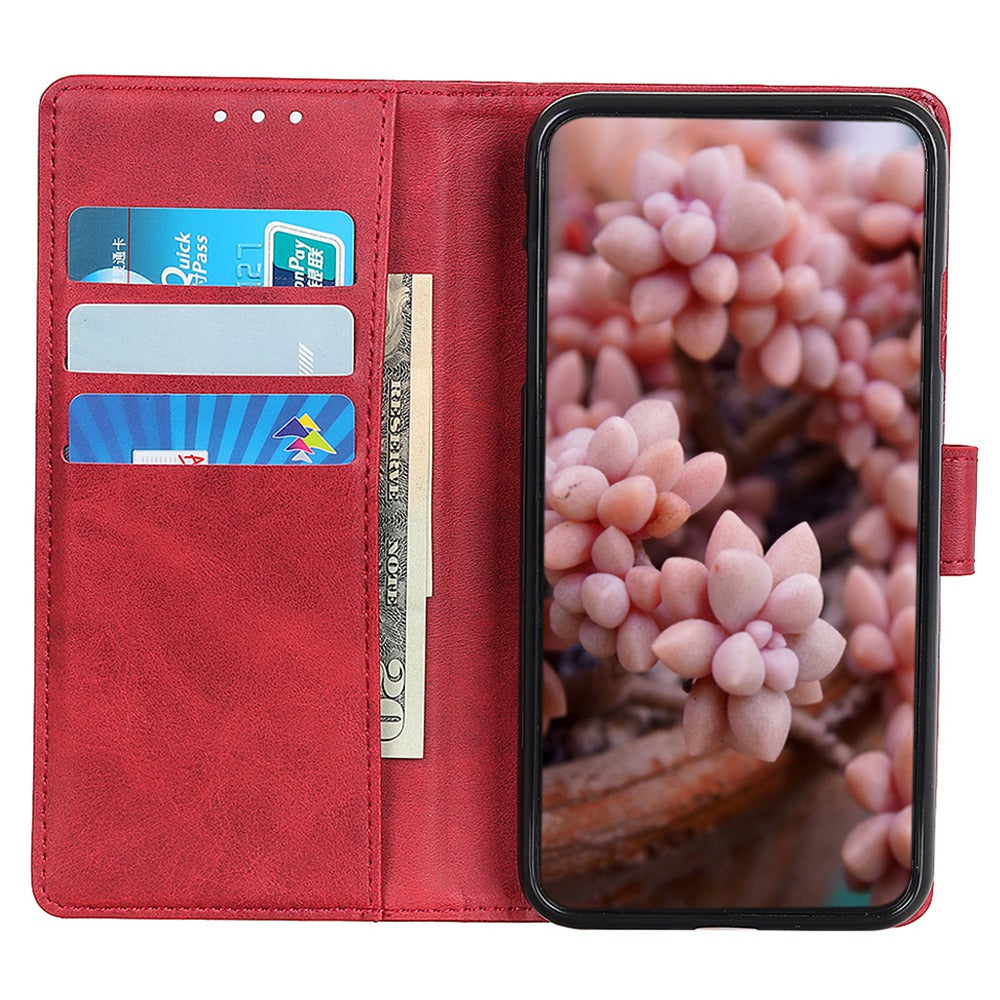 For Huawei nova Y70 Plus/Y70 4G Shockproof PU Leather Stand Phone Case Full Coverage Wallet Protective Cover