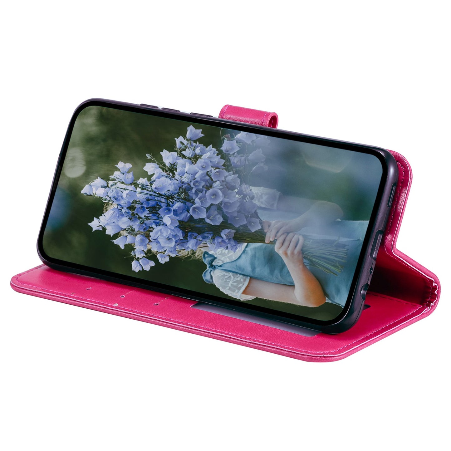 For Honor X30/X9 4G/5G Imprinted Mandala Flower Pattern Wrist Strap Wallet Case PU Leather Stand Feature Flip Cover