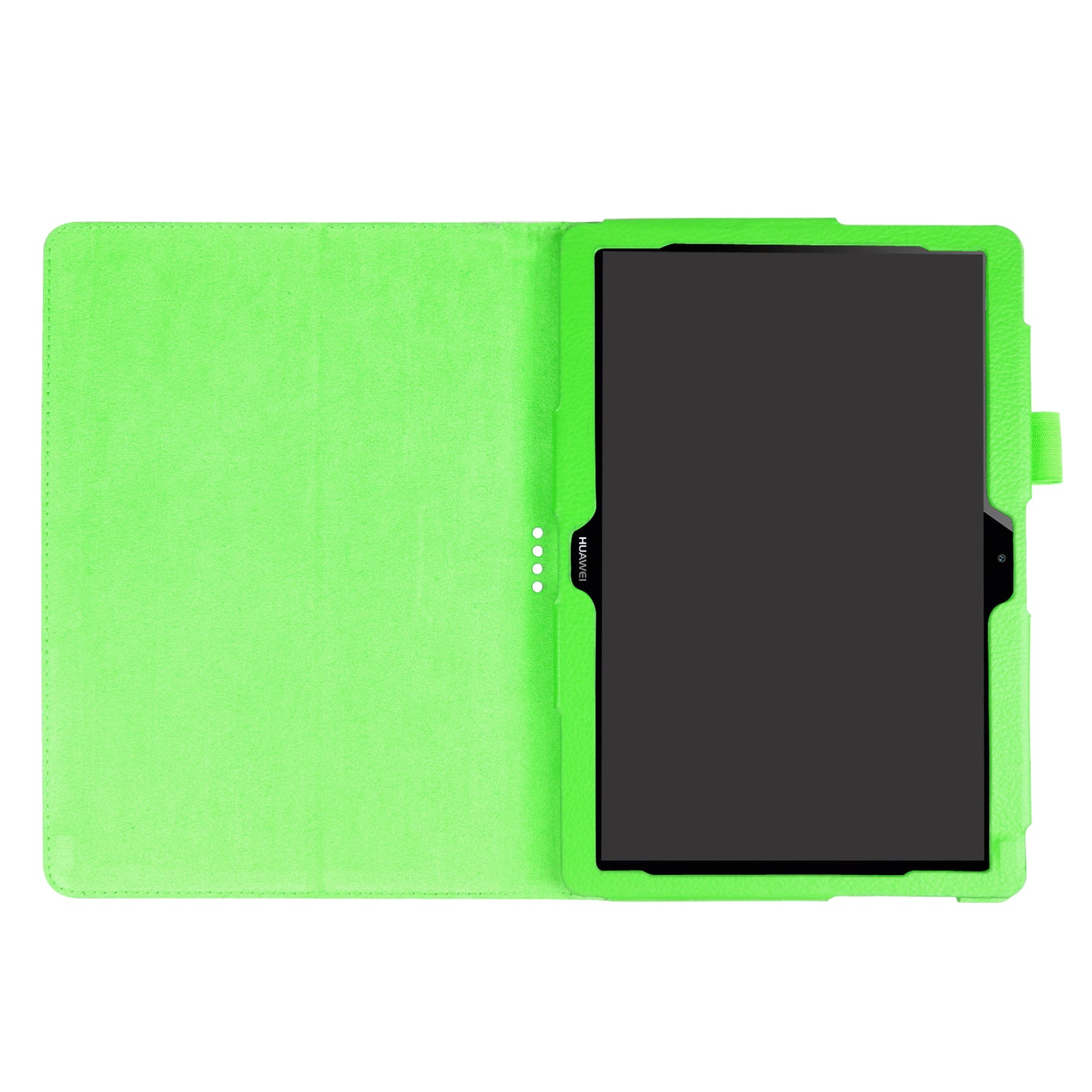 For Huawei MediaPad T3 10 Anti-Scratch Stylish Shockproof Litchi Skin Leather Case with Supporting Stand
