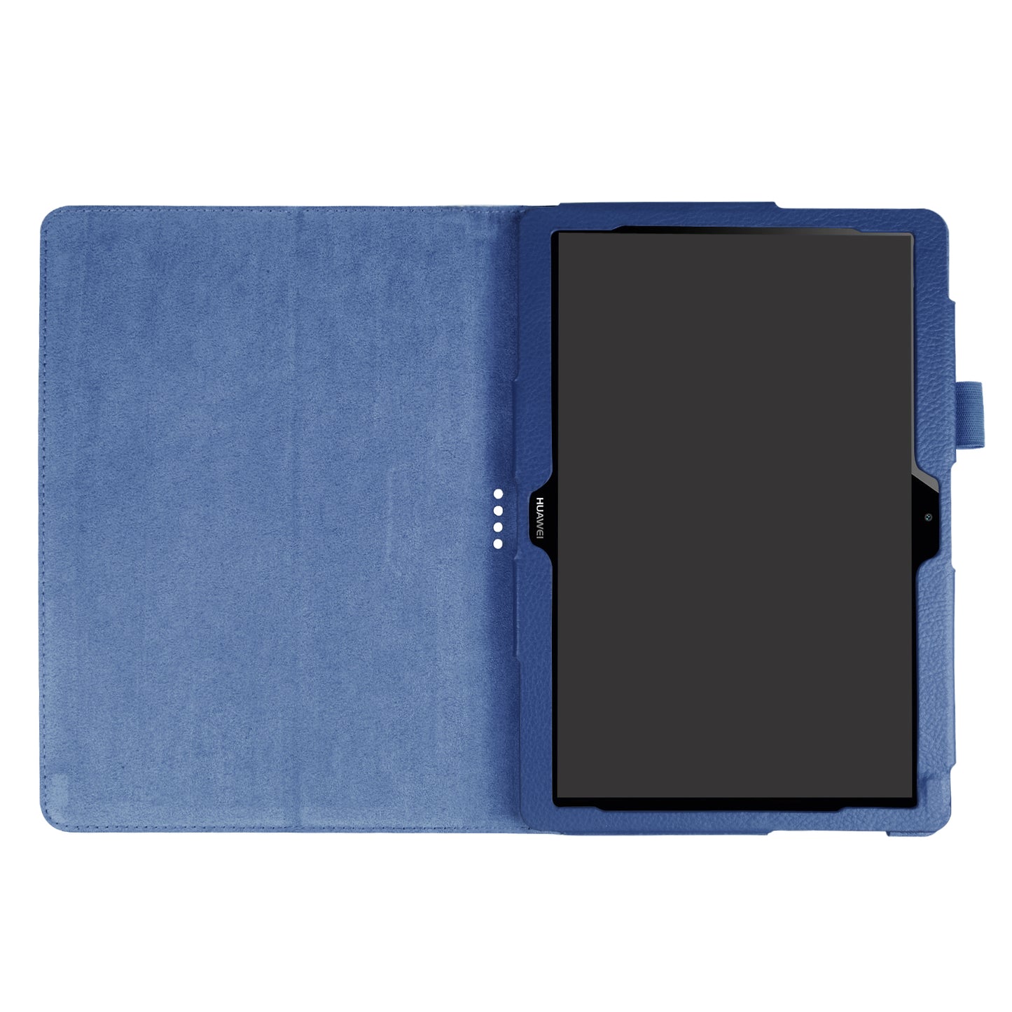 For Huawei MediaPad T3 10 Anti-Scratch Stylish Shockproof Litchi Skin Leather Case with Supporting Stand