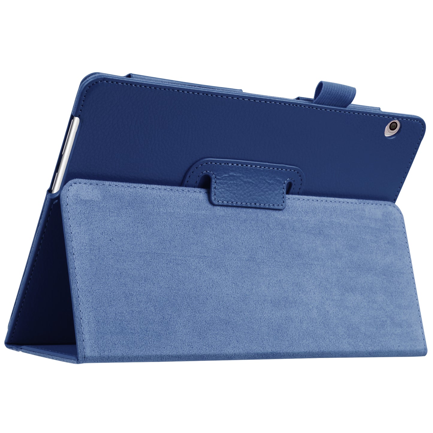 For Huawei MediaPad T3 10 Anti-Scratch Stylish Shockproof Litchi Skin Leather Case with Supporting Stand