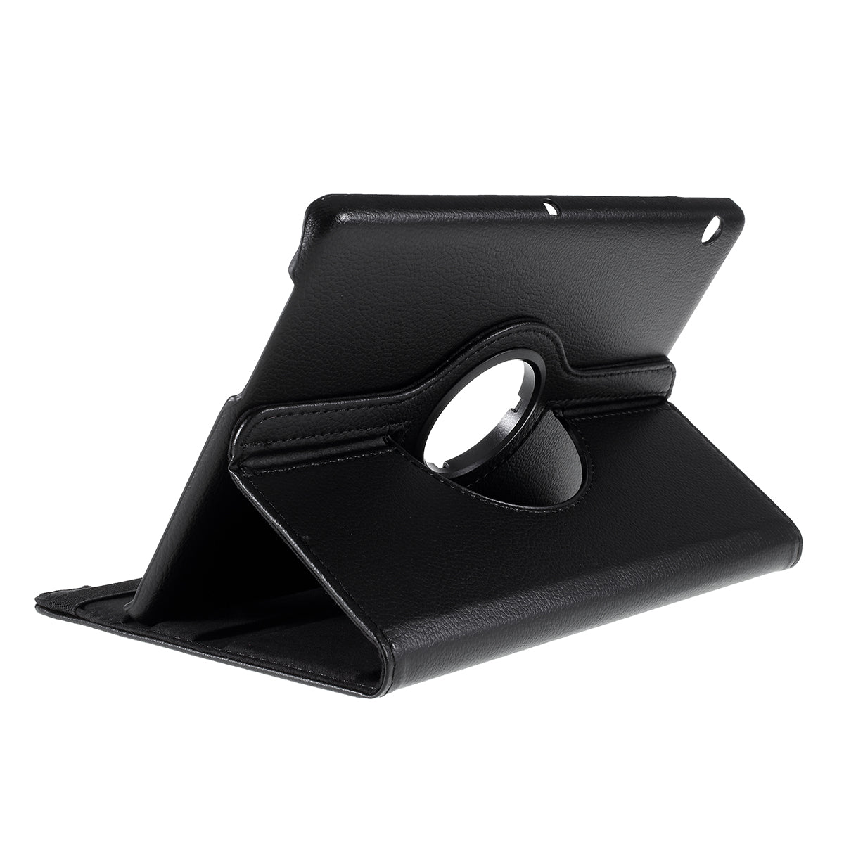 For Huawei MediaPad T3 10 Litchi Skin Leather 360 Degree Rotary Stand Multi-Angle Support Tablet Case