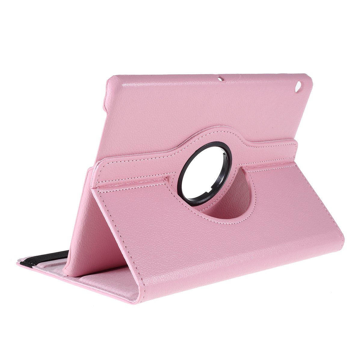 For Huawei MediaPad T3 10 Litchi Skin Leather 360 Degree Rotary Stand Multi-Angle Support Tablet Case